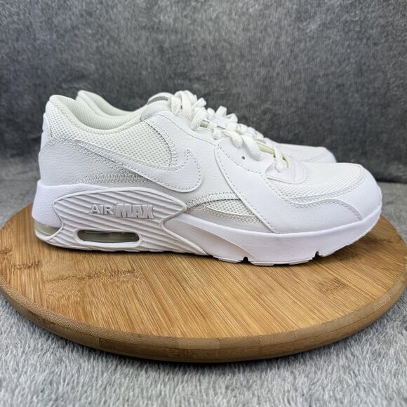 Nike Air Max Shoes Boys Size 6.5Y Leather Mesh Running CD6894-100 - Picture 1 of 10